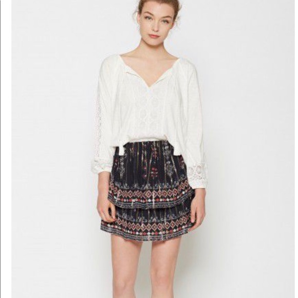 Joie Silk Blouse and Skirt - Picture 2 of 5